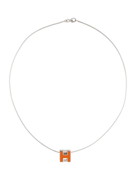 hermes h cube|hermes necklace.